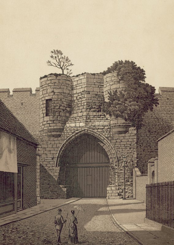 Lincoln, Porta del Castello da English School