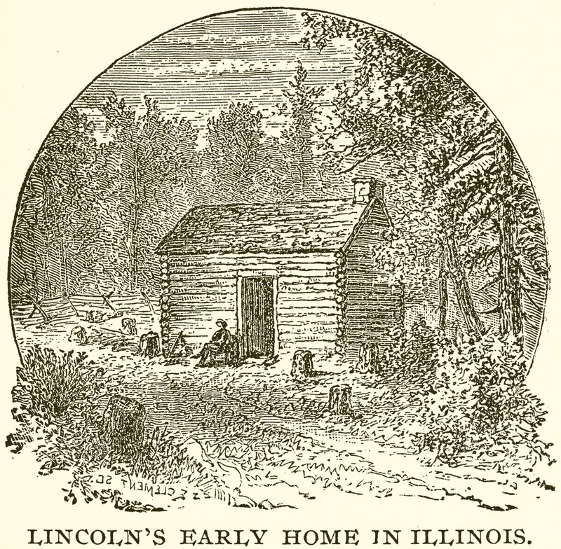 La prima casa di Lincoln in Illinois da English School