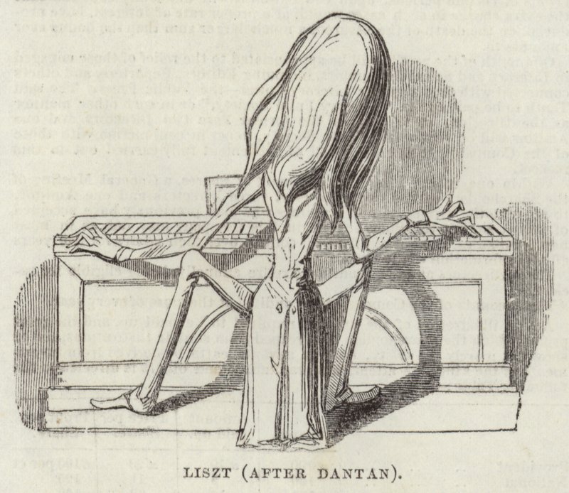 Liszt (dopo Dantan) da English School