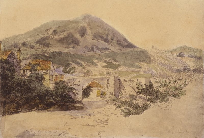 Ponte di Llangollen da English School