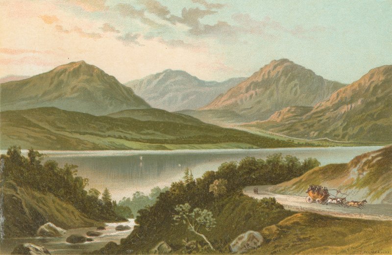 Loch Lomond dalla strada per Stronaclacher da English School