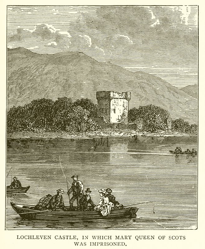Castello di Lochleven, dove Maria Stuarda fu imprigionata da English School