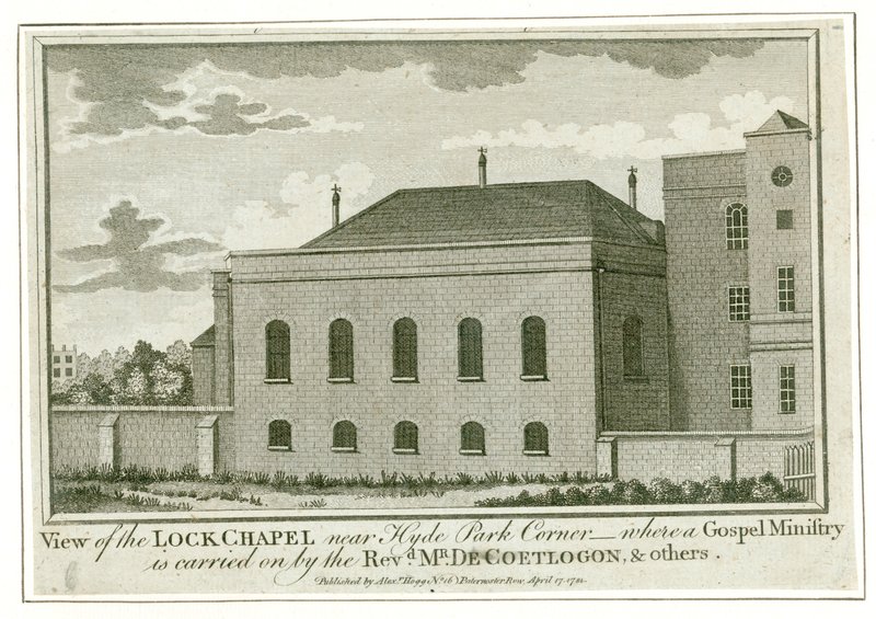 Lock Hospital, Hyde Park Hospital da English School