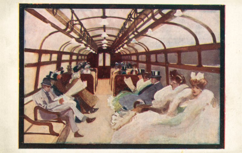 Passeggeri della metropolitana di Londra sulle linee Bakerloo e Piccadilly da English School