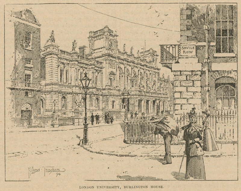 Università di Londra, Burlington House da English School