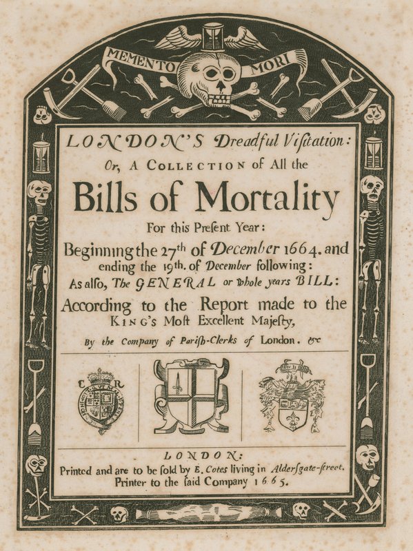 La terribile visita di Londra; o, Una raccolta di bollettini di mortalità da English School