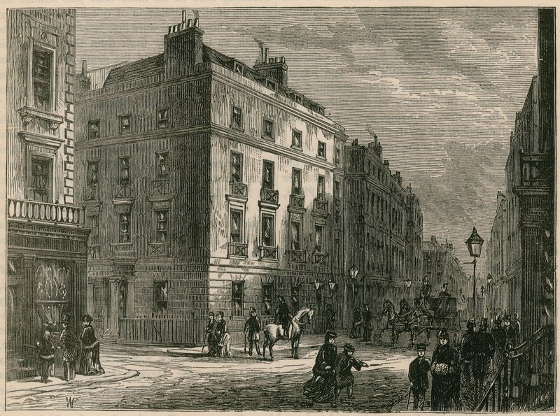 Longs Hotel, Bond Street, Londra da English School