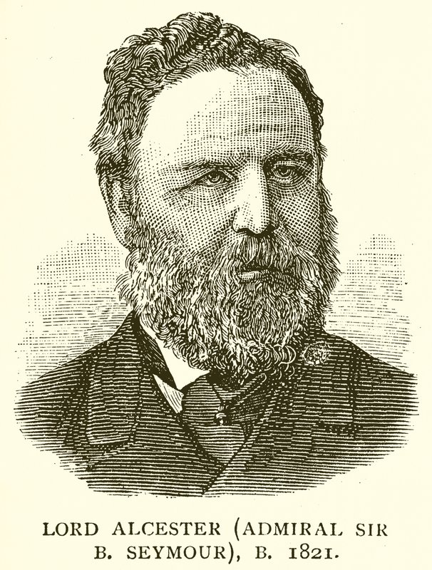 Lord Alcester (Ammiraglio Sir B. Seymour), N. 1821 da English School