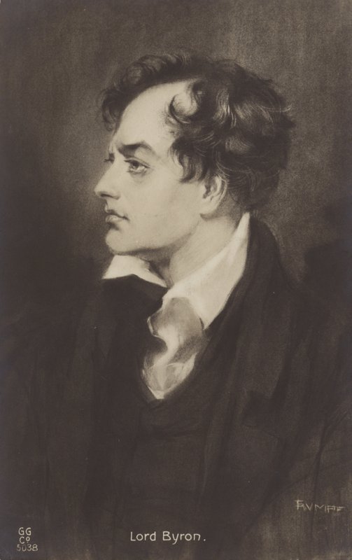 Lord Byron (1788-1824), poeta inglese da English School
