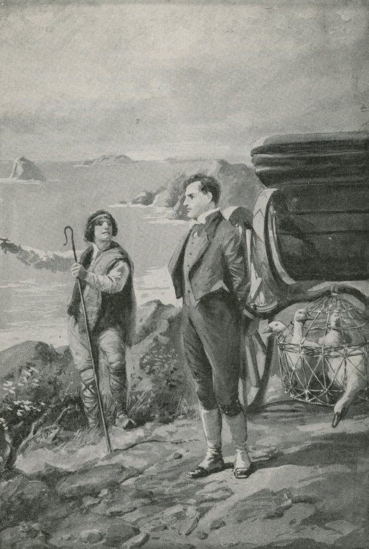 Lord Byron esce per una cavalcata da English School