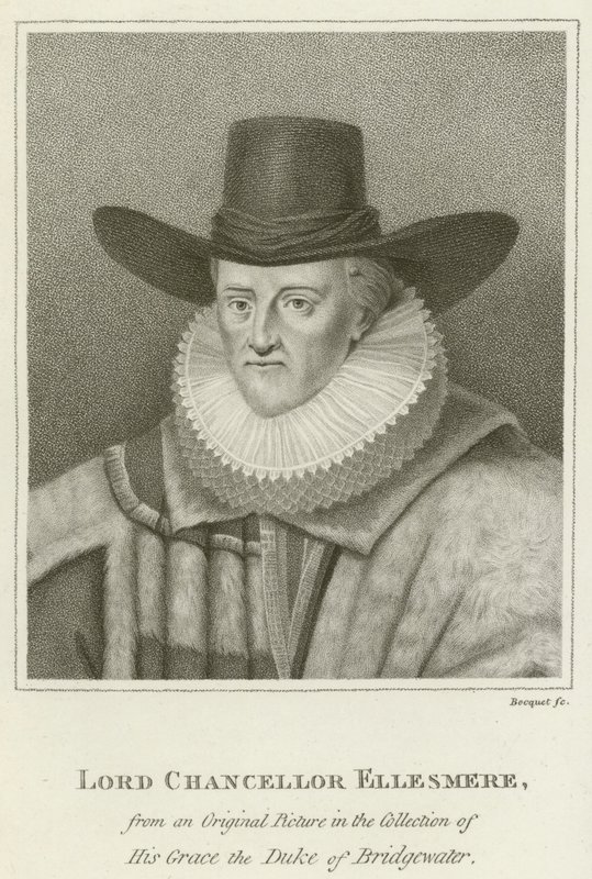 Lord Cancelliere Ellesmere da English School