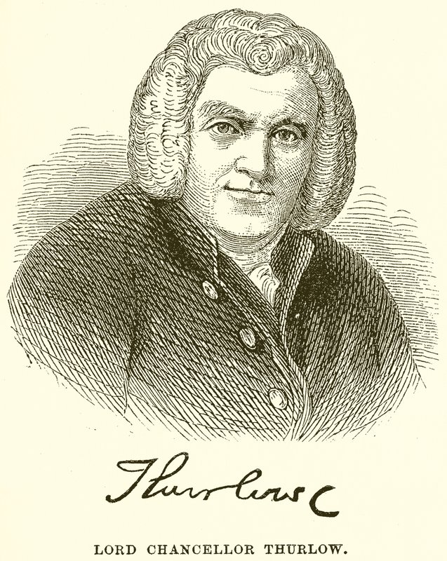 Lord Cancelliere Thurlow da English School