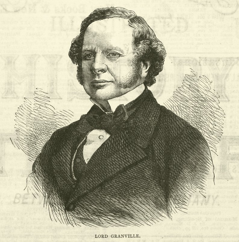 Lord Granville, novembre 1870 da English School
