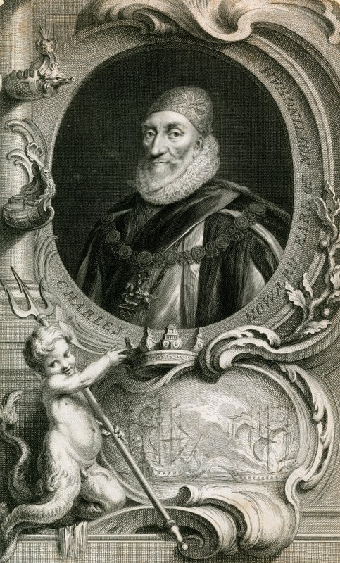 Lord Howard di Effingham, Ammiraglio della Flotta dell