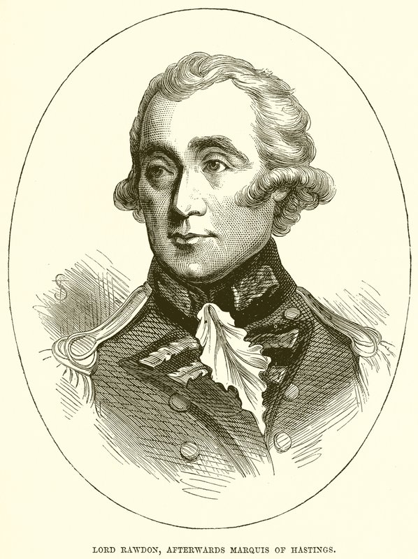 Lord Rawdon, poi Marchese di Hastings da English School