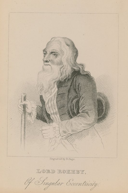 Lord Rokeby di singolare eccentricità da English School