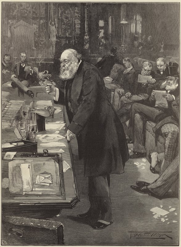 Lord Salisbury sul disegno di legge dei consigli parrocchiali nella Camera dei Lord da English School