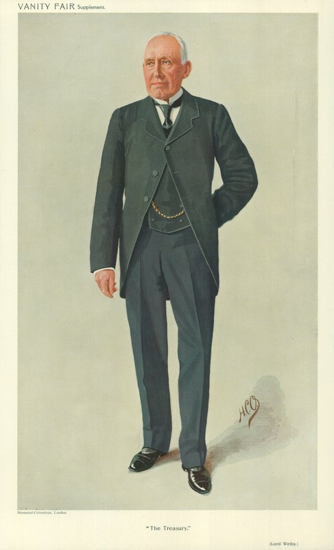 Lord Welby, Il Tesoro, 10 marzo 1910 da English School