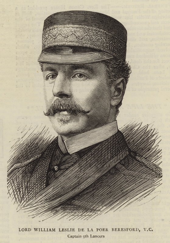 Lord William Leslie de la Poer Beresford, VC da English School