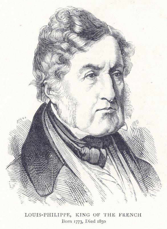 Luigi Filippo, Re dei Francesi da English School