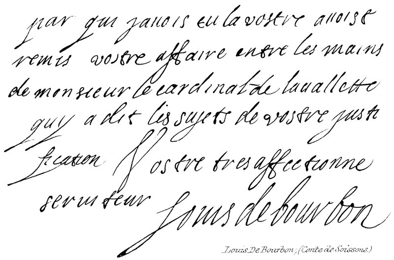 Luigi De Bourbon (Conte di Soissons) da English School