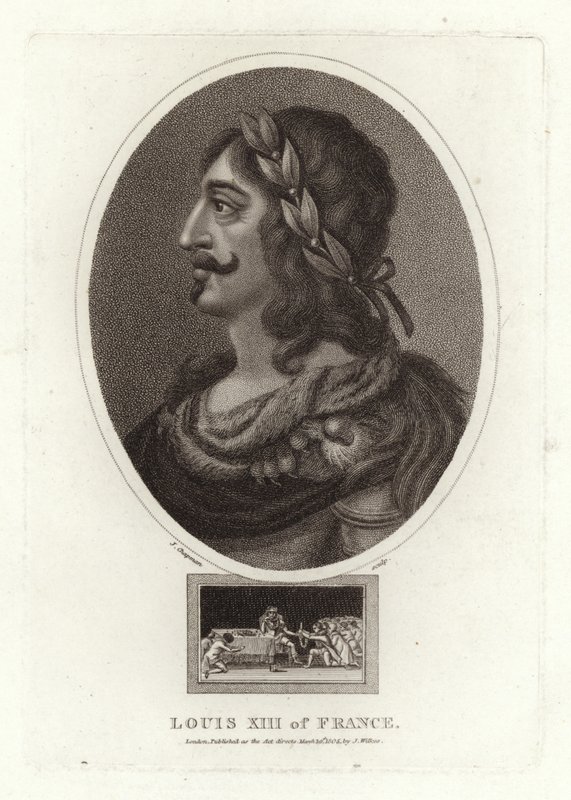 Luigi XIII di Francia da English School