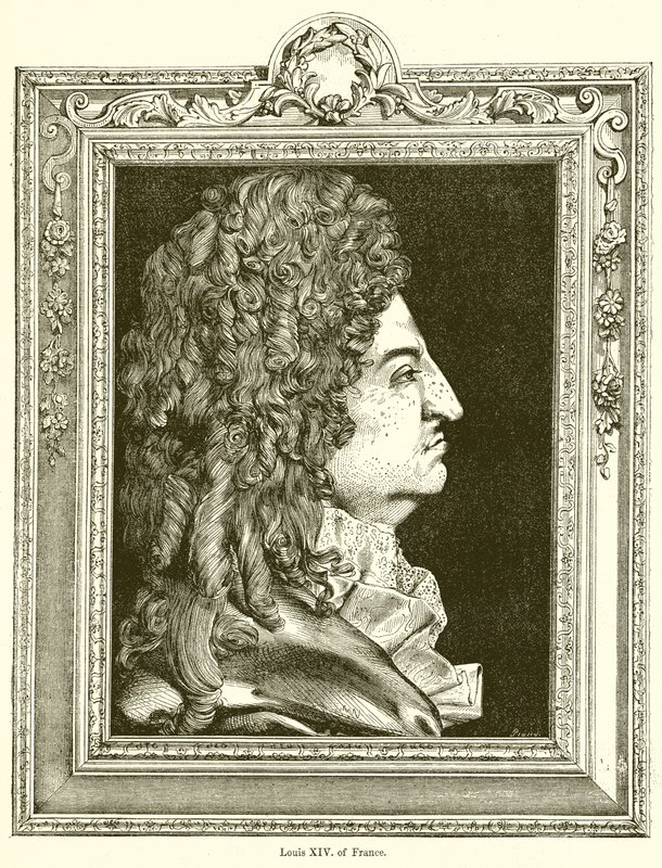 Luigi XIV di Francia da English School