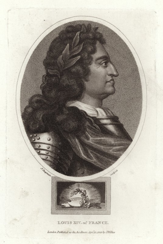 Luigi XIV di Francia da English School