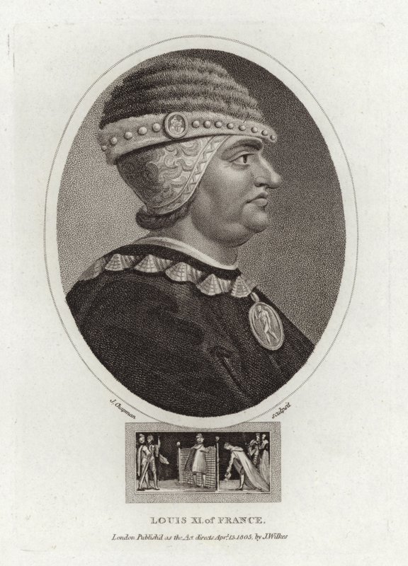 Luigi XI di Francia da English School