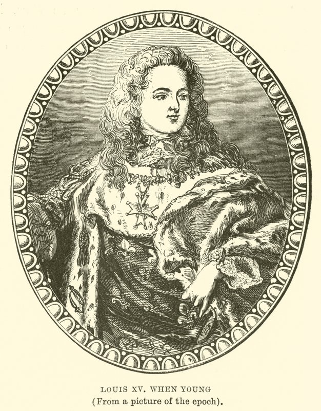 Luigi XV da giovane da English School
