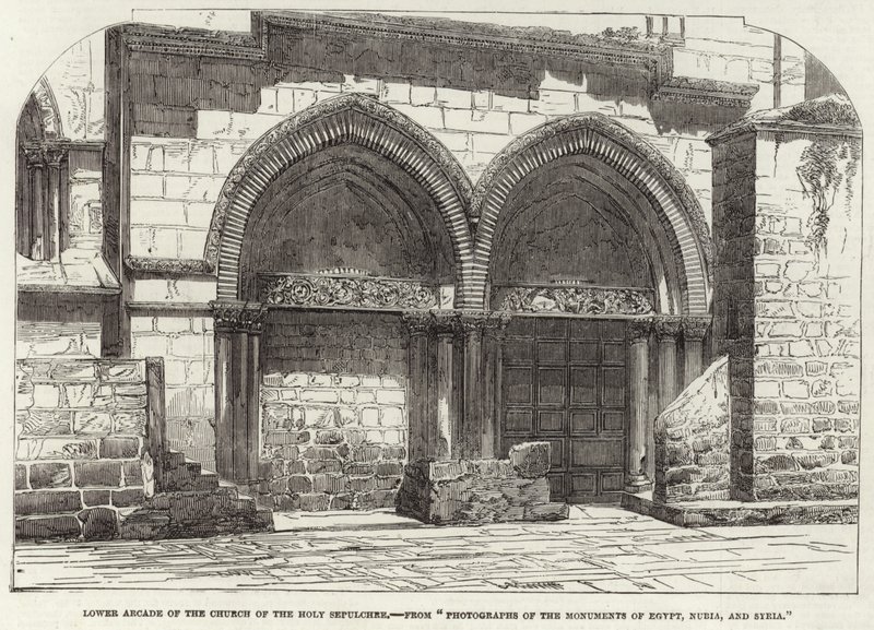 Arcata inferiore della Chiesa del Santo Sepolcro da English School