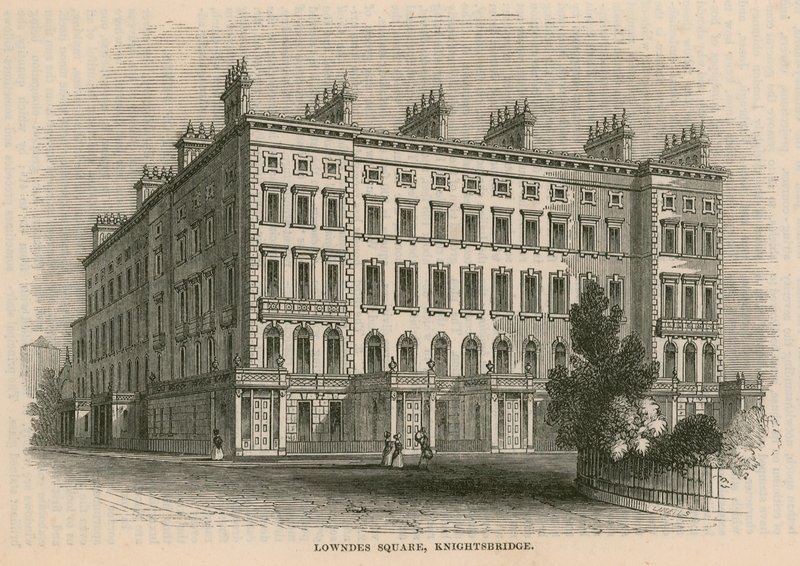 Lowndes Square, Knightsbridge, Londra da English School