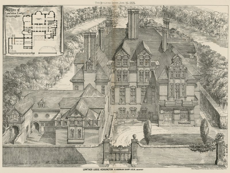 Lowther Lodge, Kensington, Londra da English School