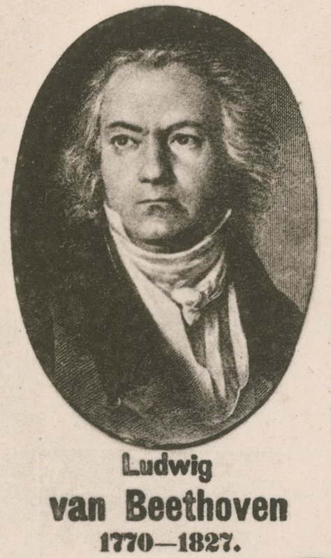 Ludwig van Beethoven (incisione) da English School
