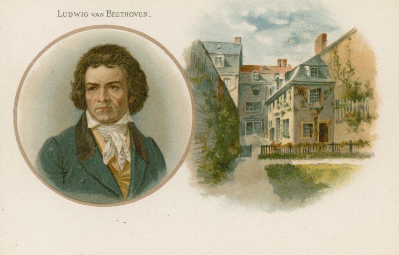 Ludwig van Beethoven, compositore e pianista tedesco da English School