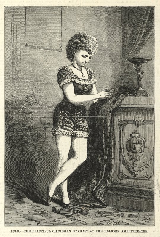 Lulu, la bella ginnasta circassa all
