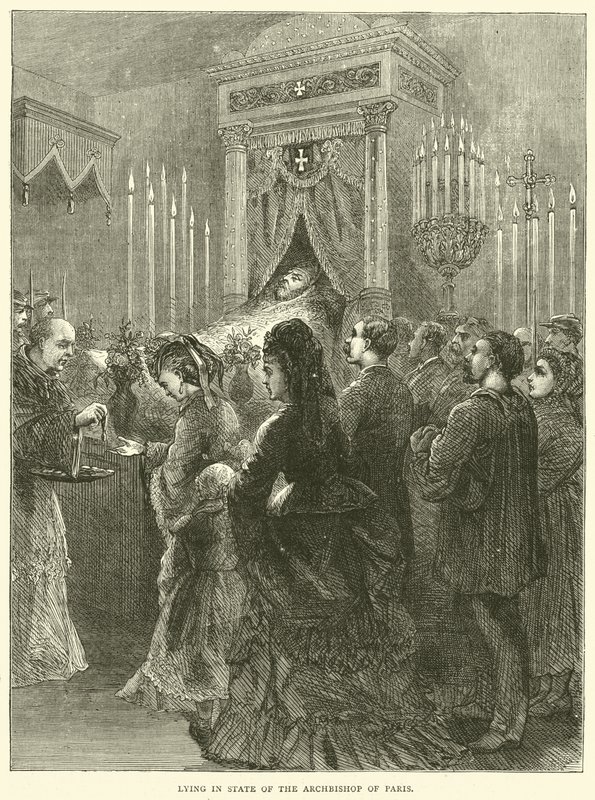 Esposizione della salma dell