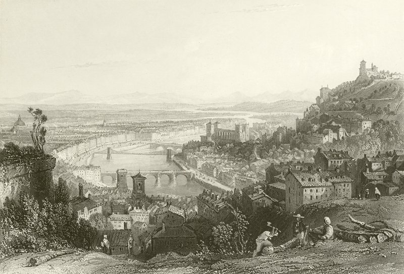 Lione, da La Croix Rousse da English School