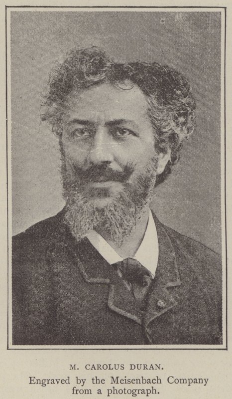 M Carolus Duran (incisione) da English School