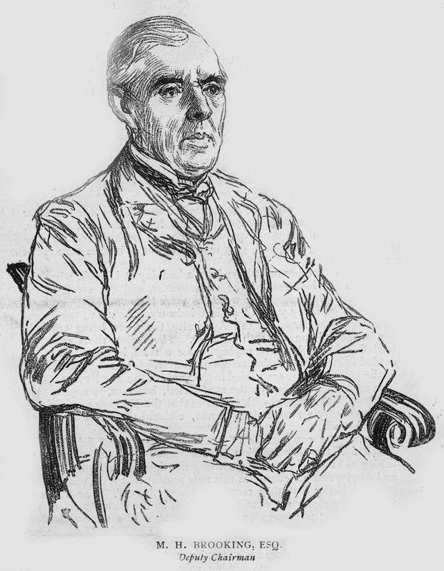 M H Brooking, Vicepresidente di Lloyds da English School