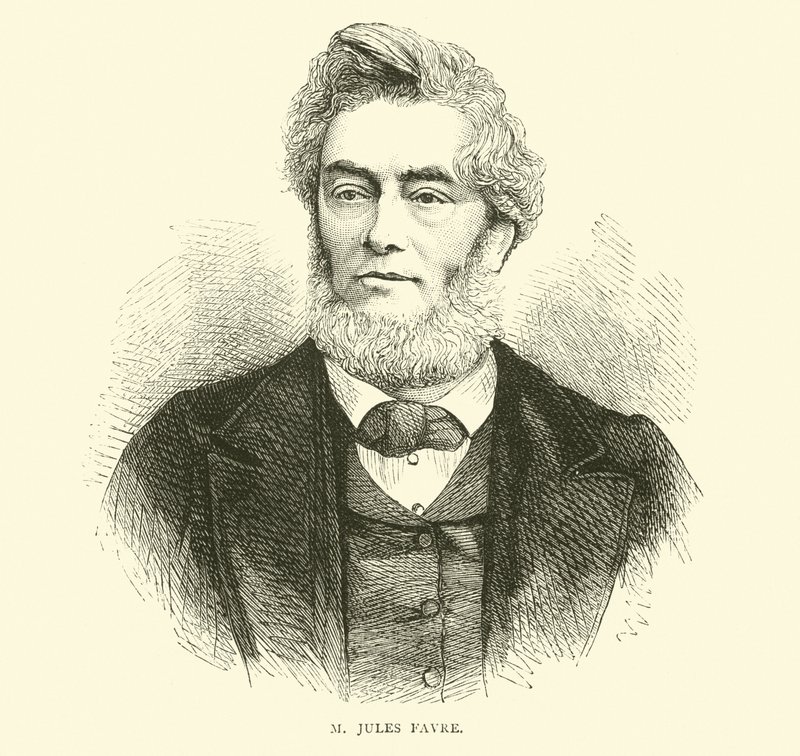 M Jules Favre, settembre 1870 da English School