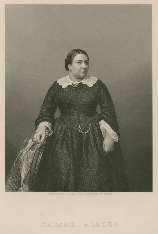 Madame Albani, soprano; fotografia da English School