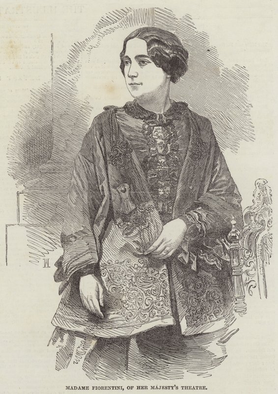 Madame Fiorentini del teatro di Sua Maestà da English School