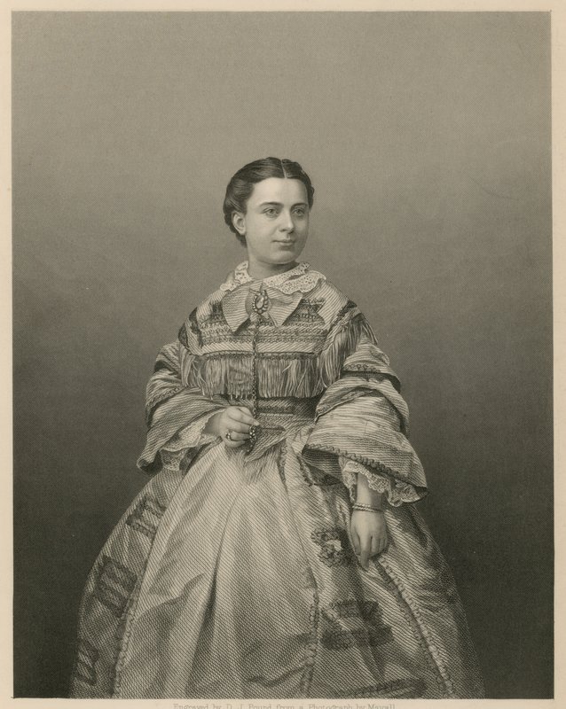 Mademoiselle Piccolomini, cantante d
