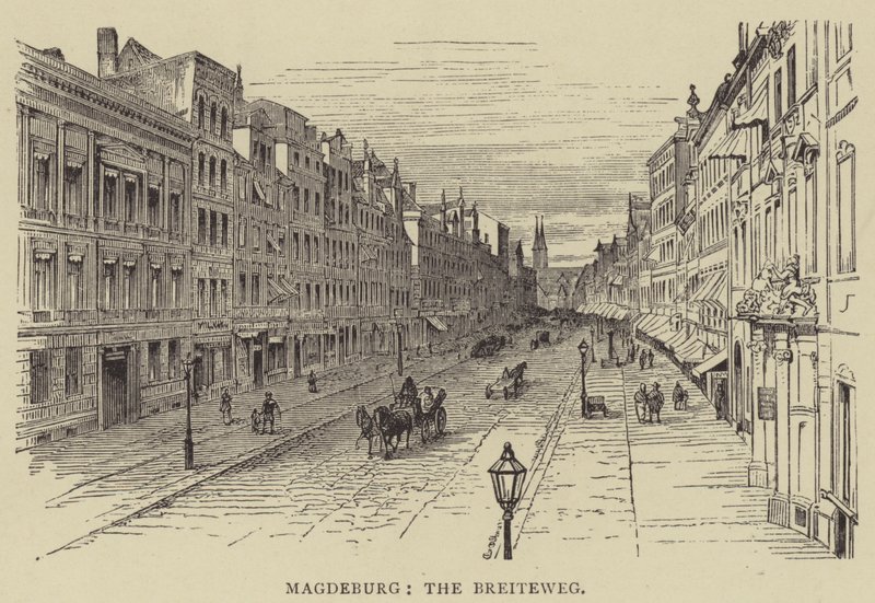 Magdeburgo, Il Breiteweg da English School
