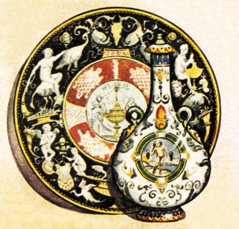Maiolica da English School