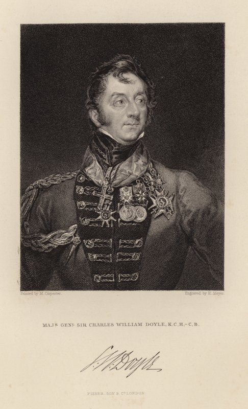Generale Maggiore Sir Charles William Doyle da English School