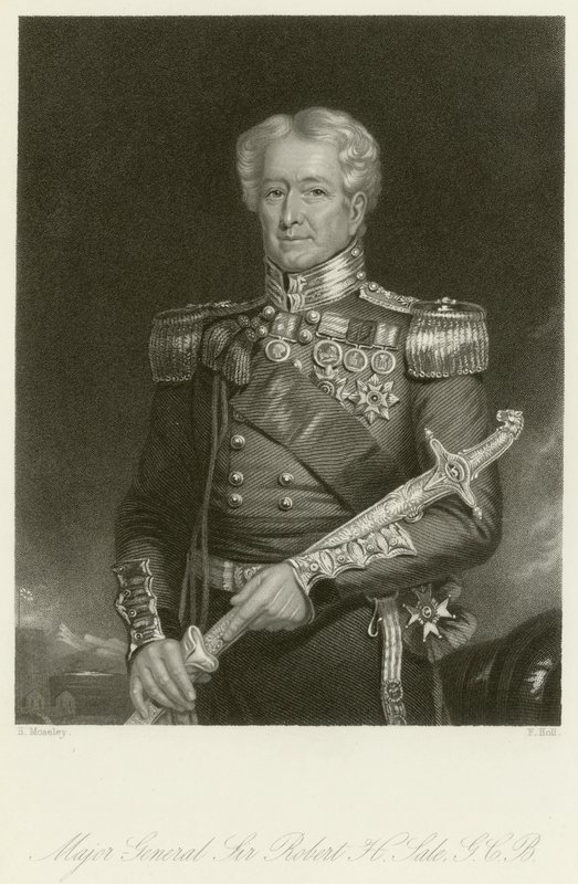 Maggior Generale Sir Robert H Sale da English School