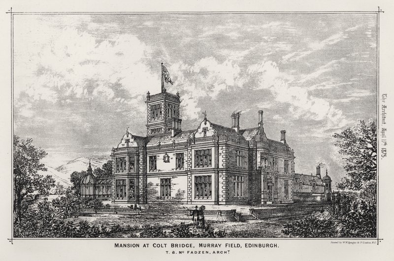 Villa a Colt Bridge, Murray Field, Edimburgo da English School