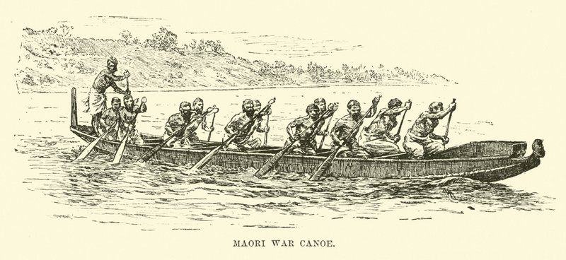 Canoa da Guerra Maori da English School